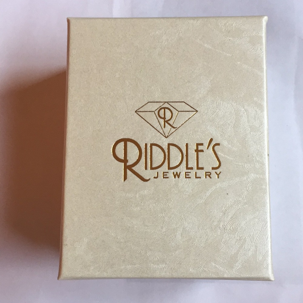 Blue topaz necklace with halos in sterling silver